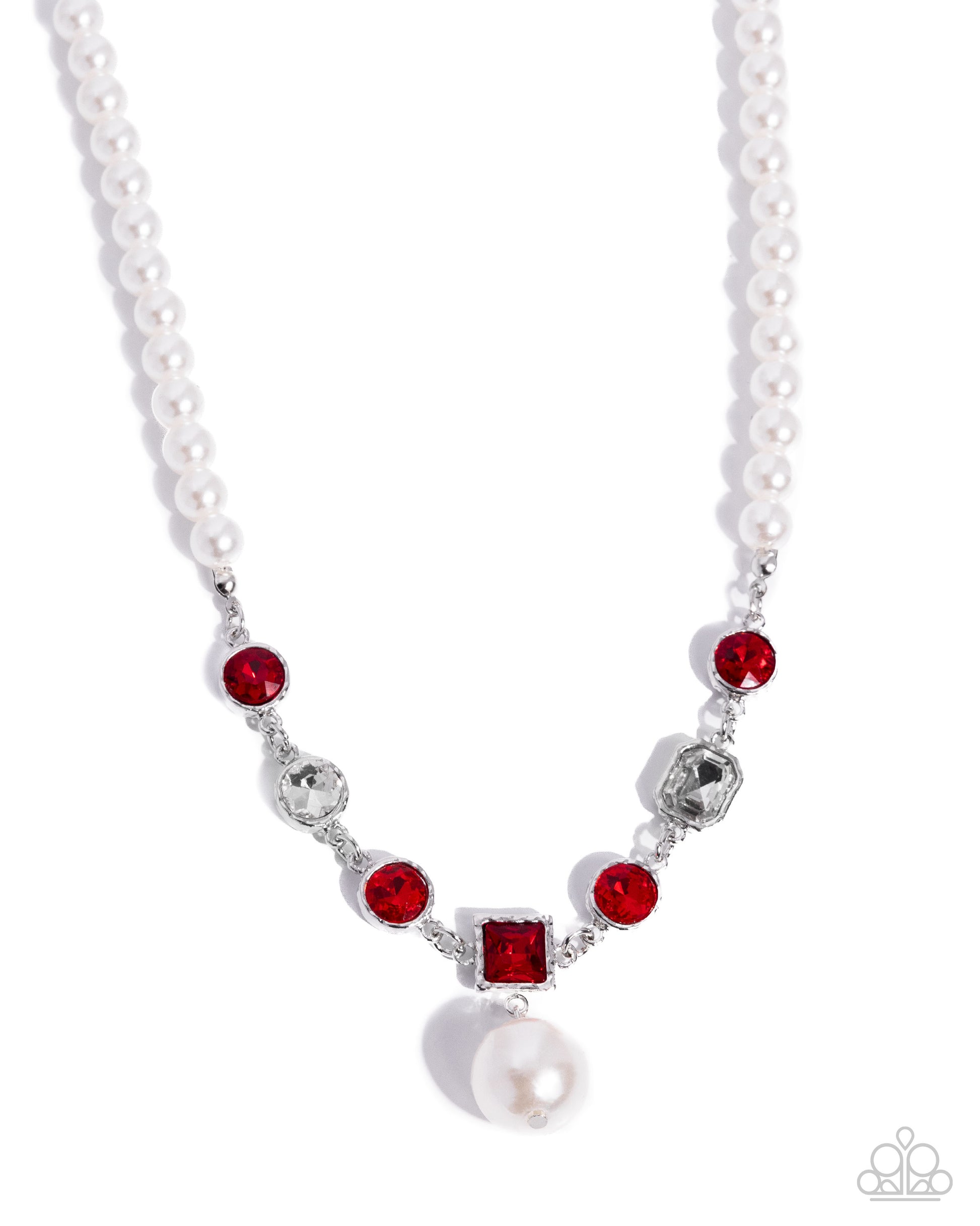 Polished Palace - red - Paparazzi necklace