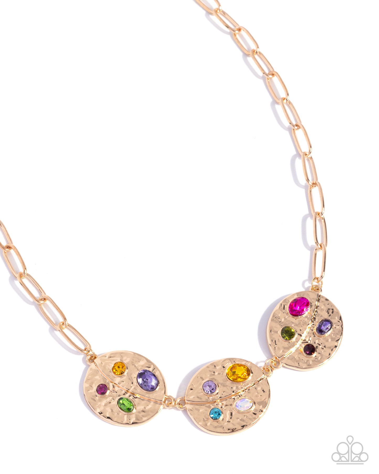 Polished Past - multi - Paparazzi necklace