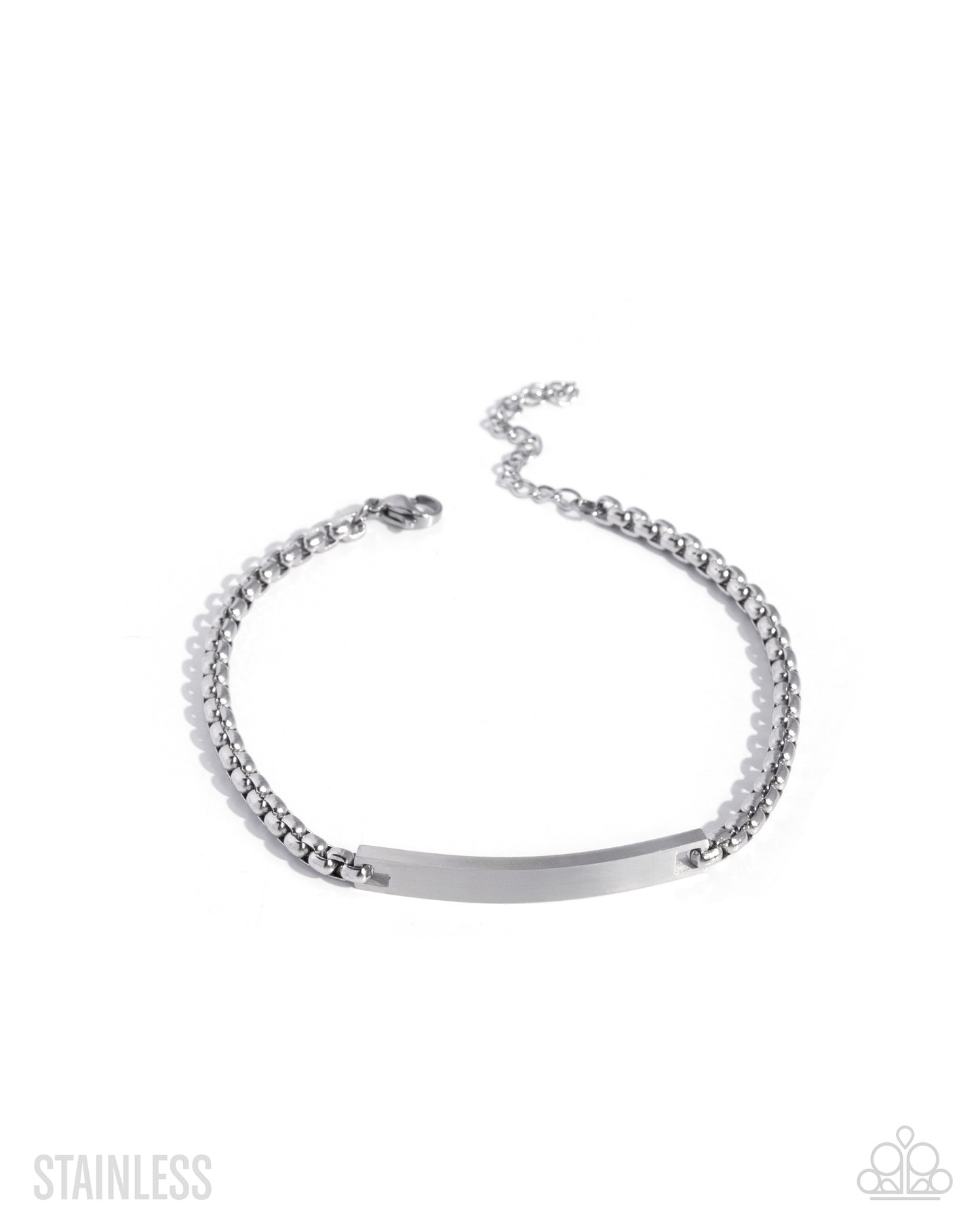 Polished Pastime - silver - Paparazzi MENS bracelet