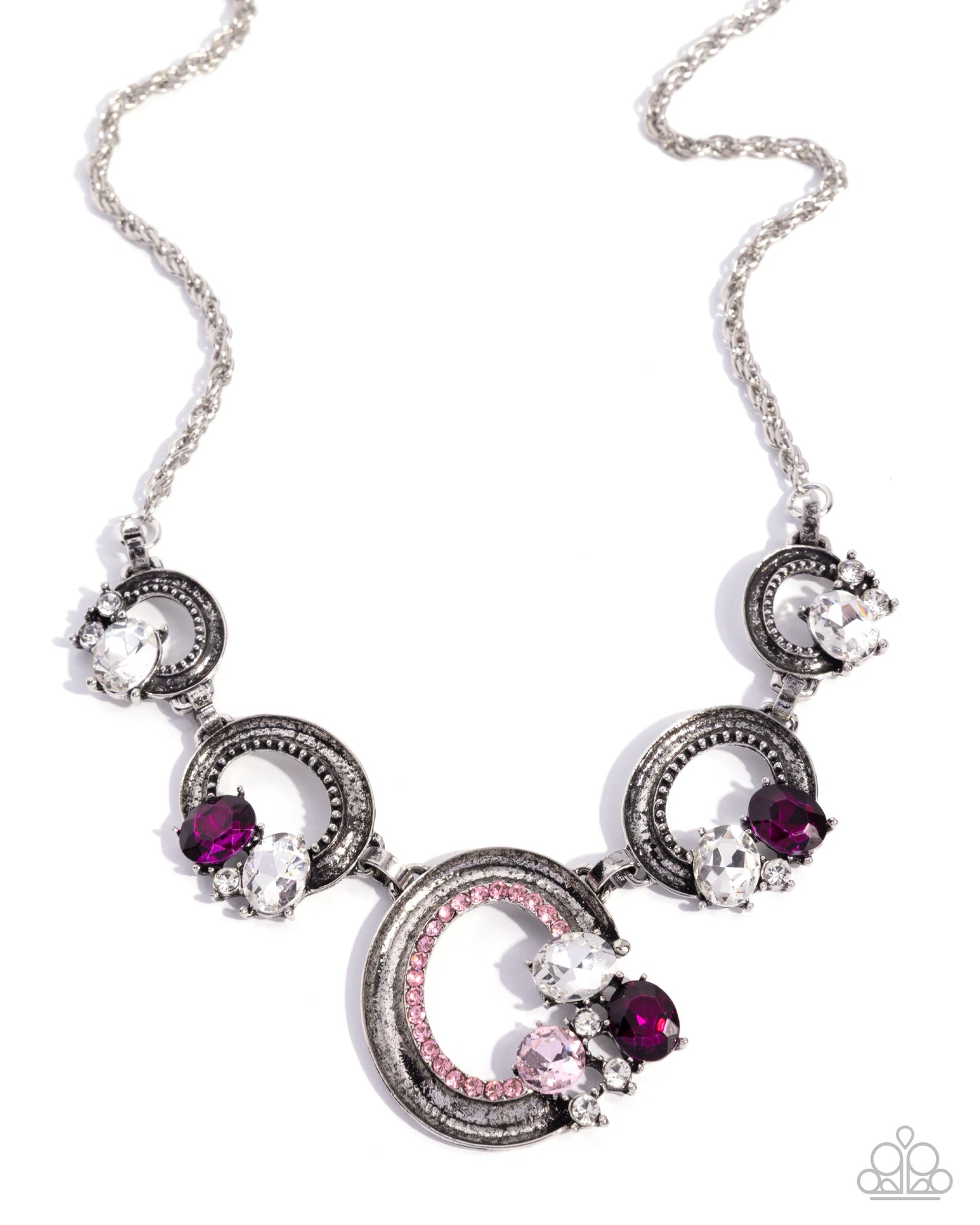 Polished Perch - pink - Paparazzi necklace