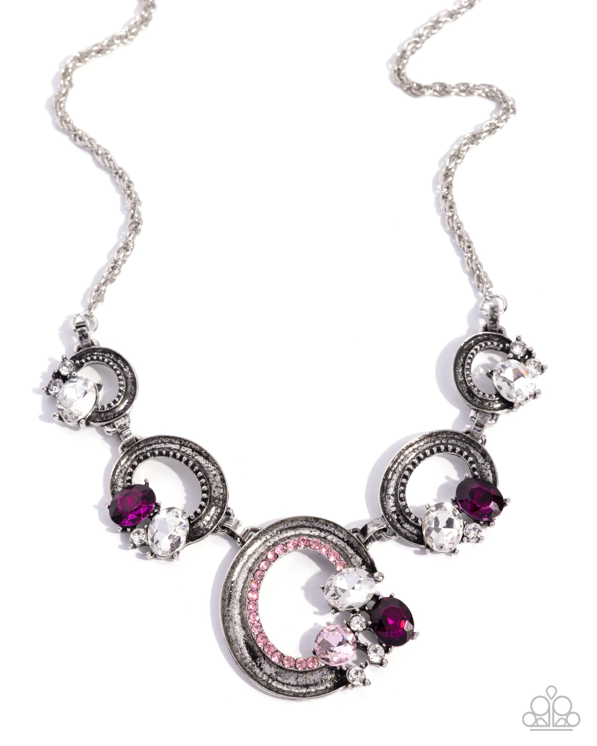 Polished Perch - pink - Paparazzi necklace