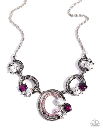 Polished Perch - pink - Paparazzi necklace
