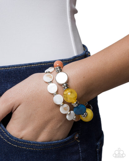 Polished Playdate - yellow - Paparazzi bracelet