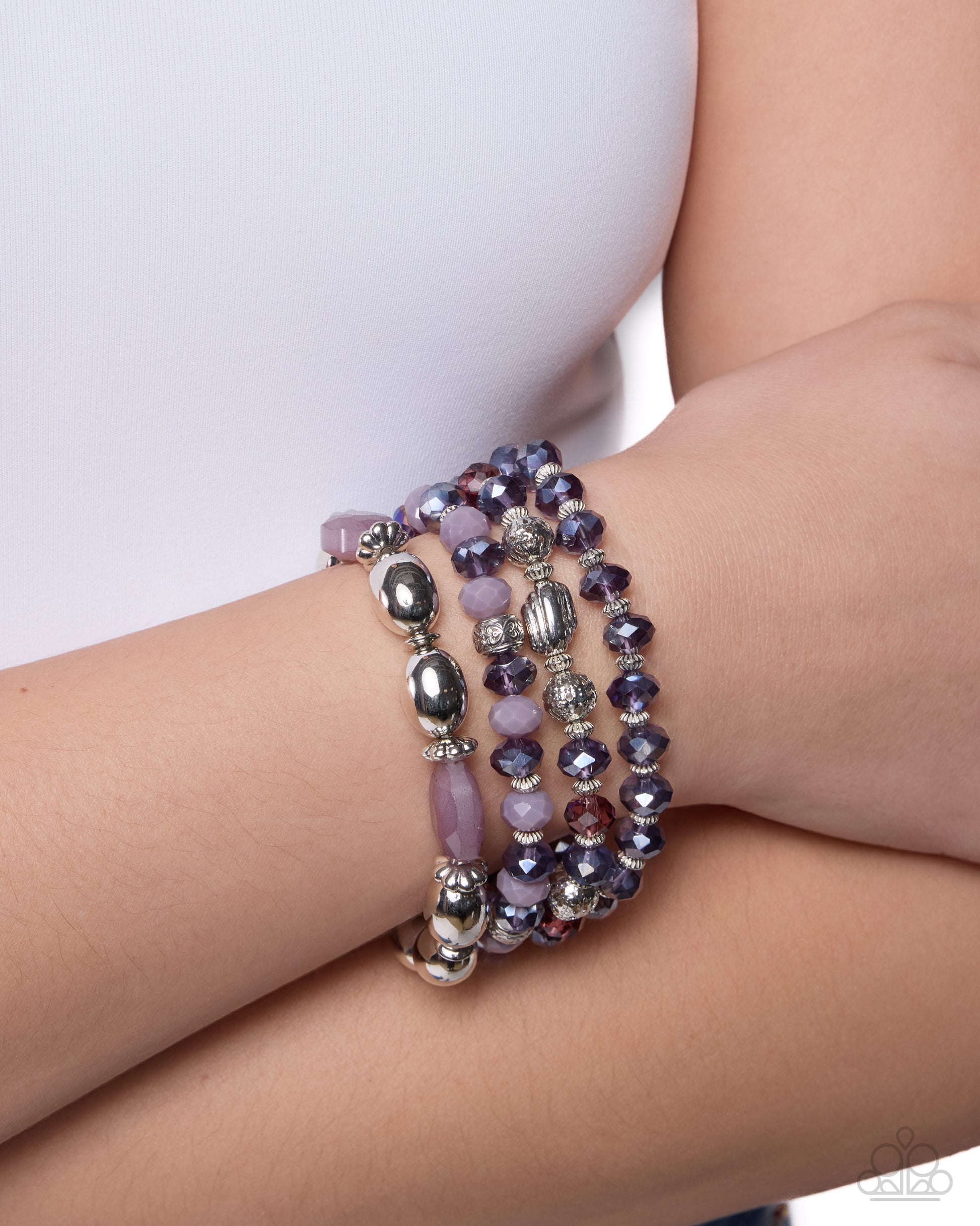 Polished Preparation - purple - Paparazzi bracelet