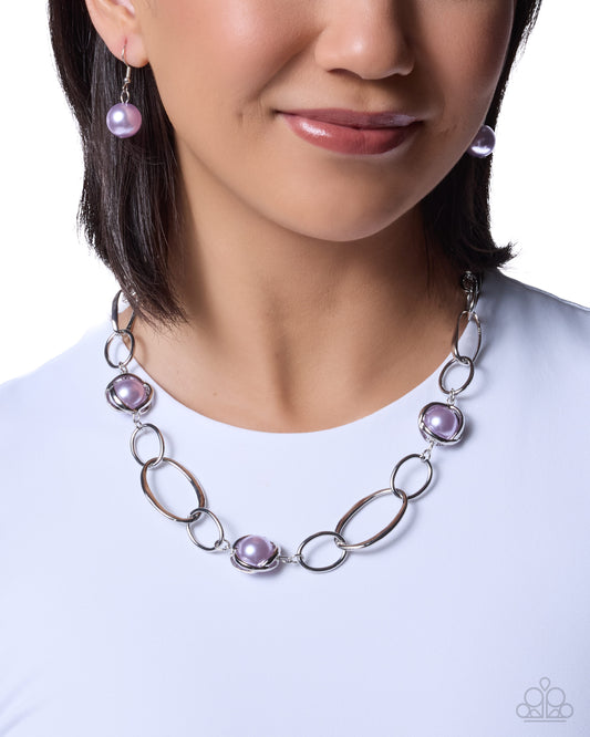 Polished Presto - purple - Paparazzi necklace