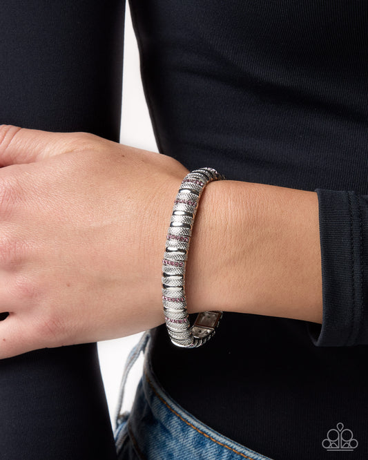 Polished Prize - purple - Paparazzi bracelet