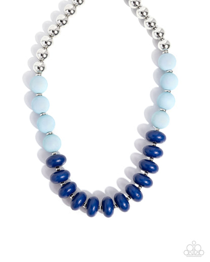 Polished Promotion - blue - Paparazzi necklace