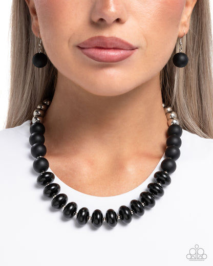Polished Promotion - black - Paparazzi necklace