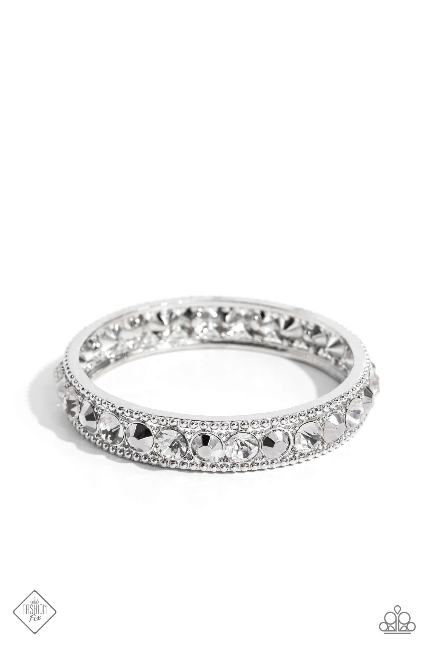 Polishing Promise - white - Paparazzi bracelet