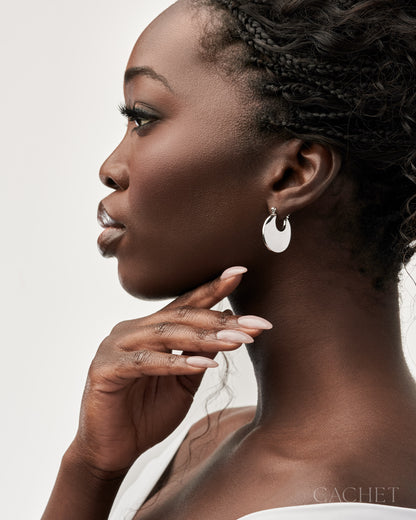 Polyvalente - Cachet earrings - Cachet by Paparazzi