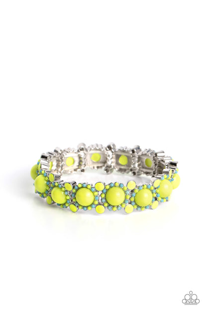 Pop Art Party - green - Paparazzi bracelet