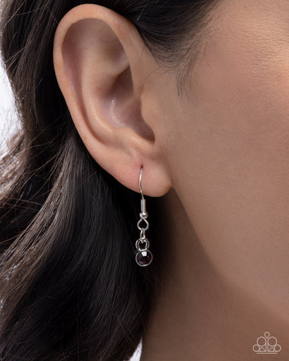 Popping Peacock - purple - Paparazzi necklace