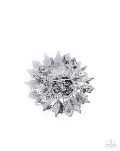 Popular Poinsettia - red - Paparazzi brooch