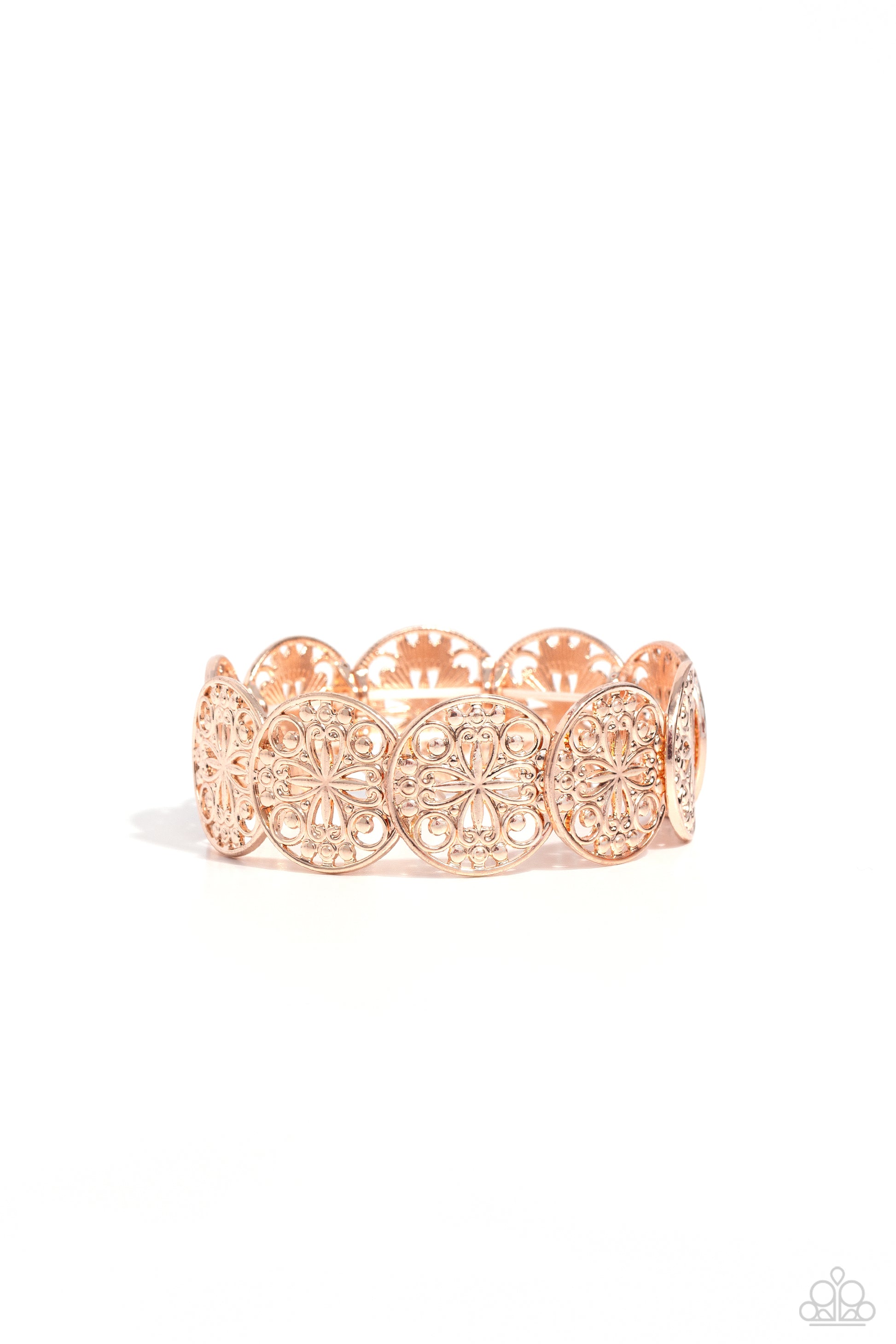 Portico Picnic - rose gold - Paparazzi bracelet