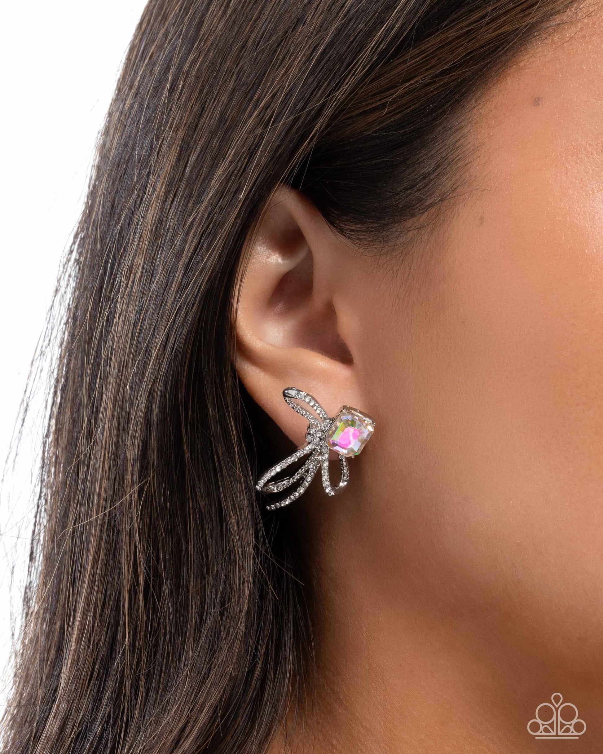 Positively Radiant - multi - Paparazzi  earrings