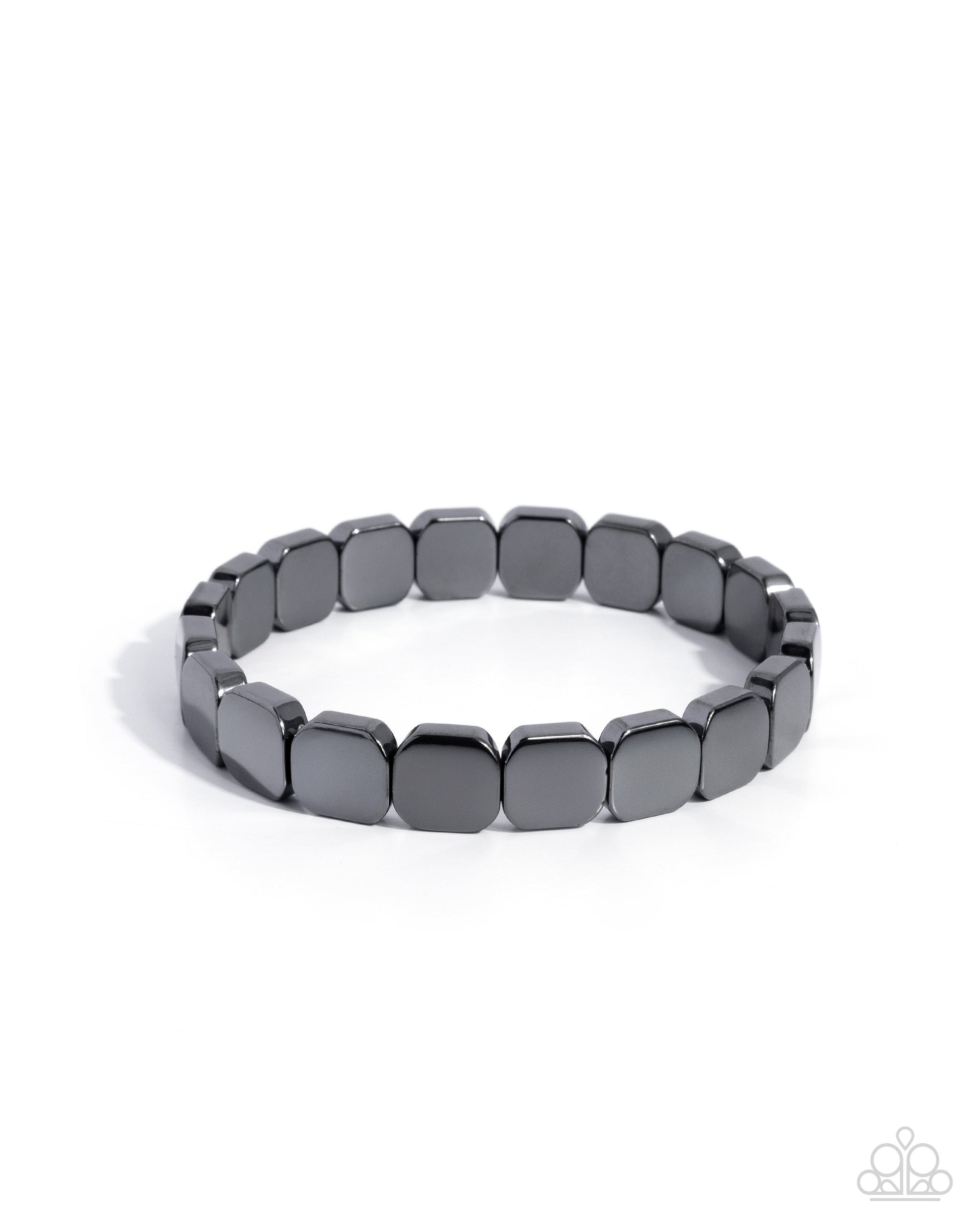 Powerful Pattern - black - Paparazzi MENS bracelet