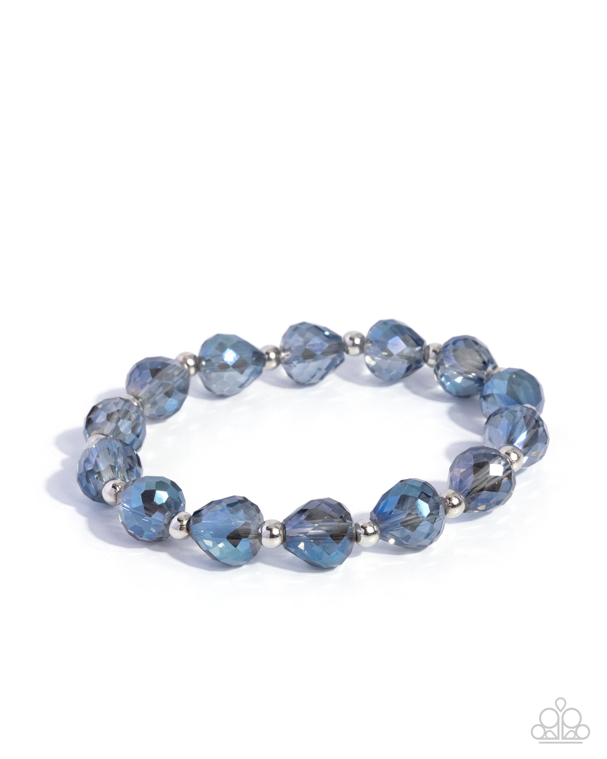 Powerhouse Pattern - blue - Paparazzi bracelet