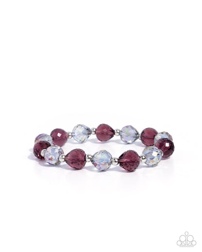 Powerhouse Pattern - purple - Paparazzi bracelet