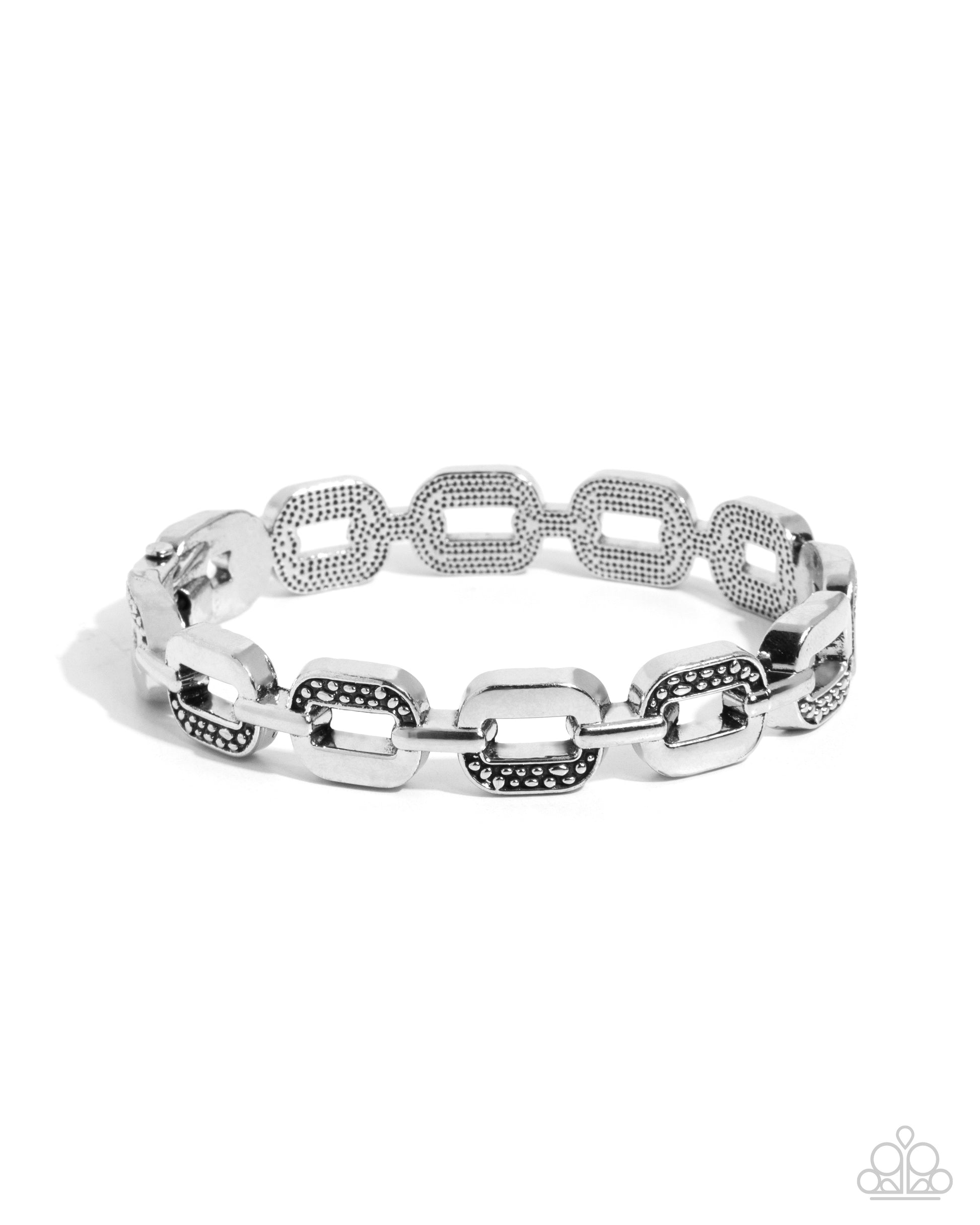 Powerhouse Plunder - silver - Paparazzi bracelet
