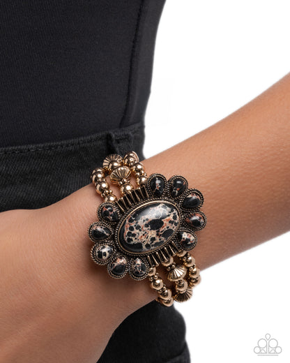 Prairie Protection - black - Paparazzi bracelet