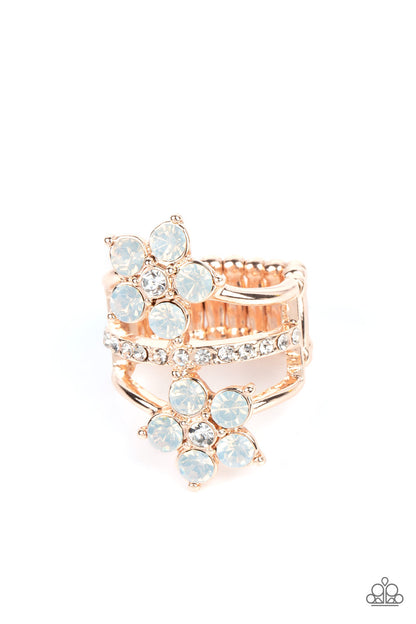 Precious Petals - rose gold - Paparazzi ring