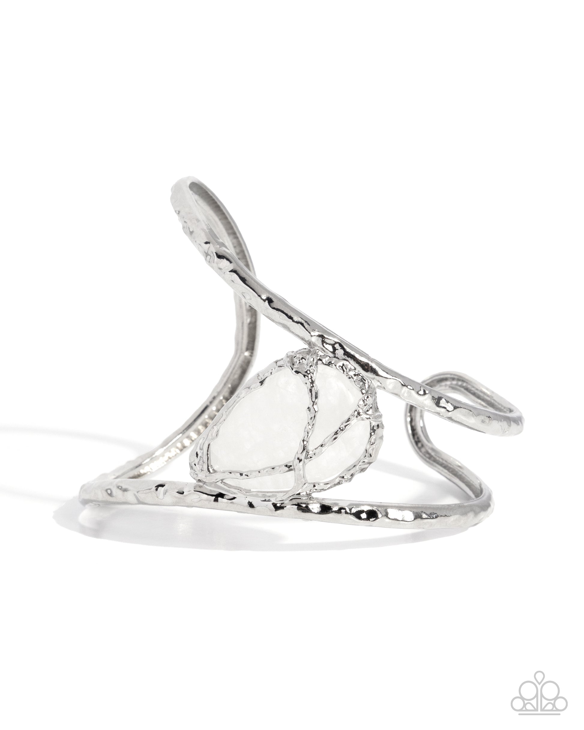 Precise Placement - white - Paparazzi bracelet