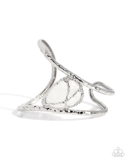 Precise Placement - white - Paparazzi bracelet