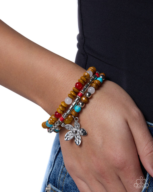 Preferred Polish - red - Paparazzi bracelet