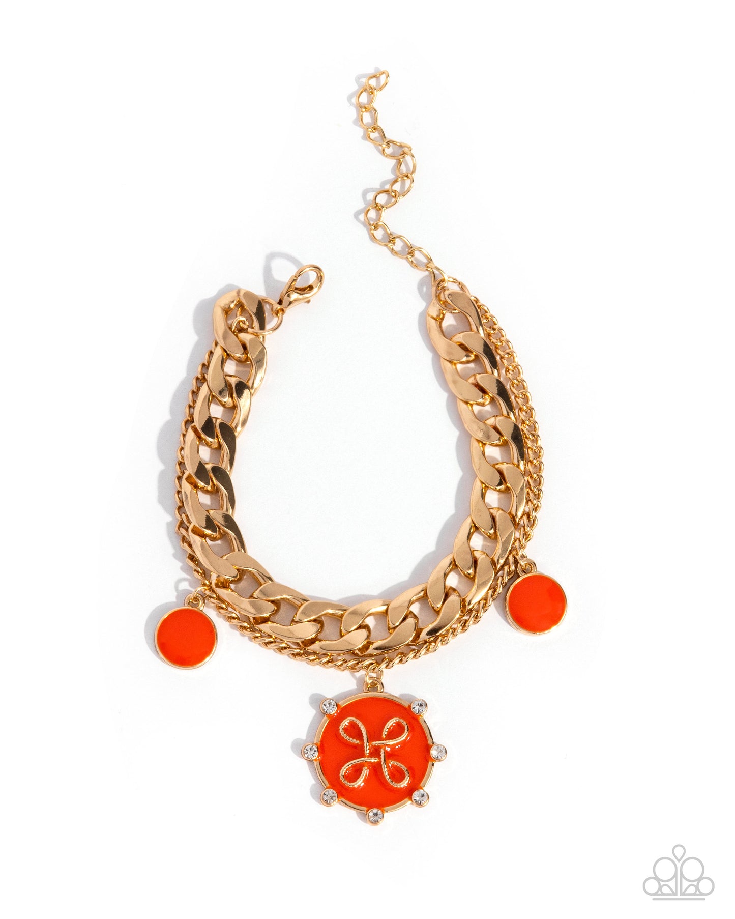 Preppy Present - orange - Paparazzi bracelet