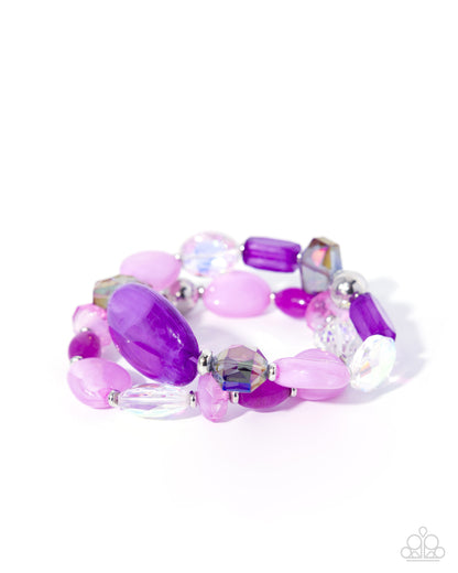 Presidential Paradise - purple - Paparazzi bracelet