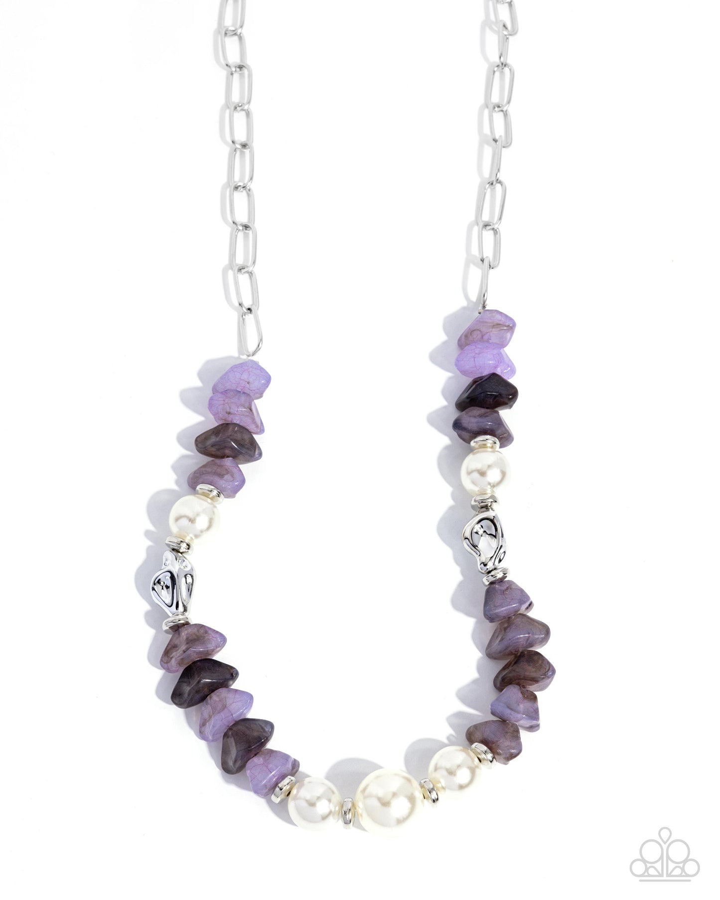 Presto Pearls - purple - Paparazzi necklace