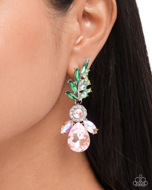 Priceless Pizzazz - pink - Paparazzi earrings