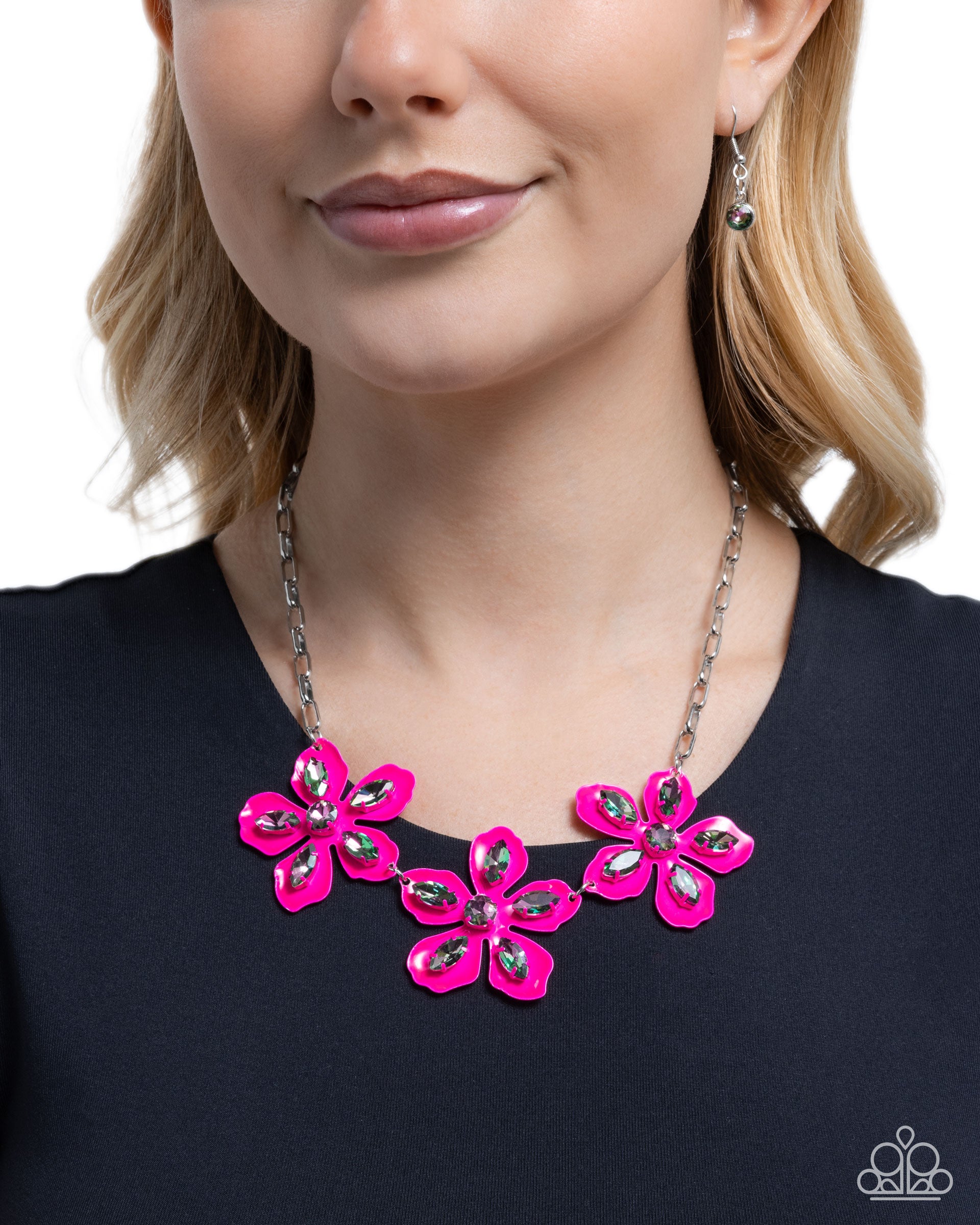 Prismatic Prestige - pink - Paparazzi necklace