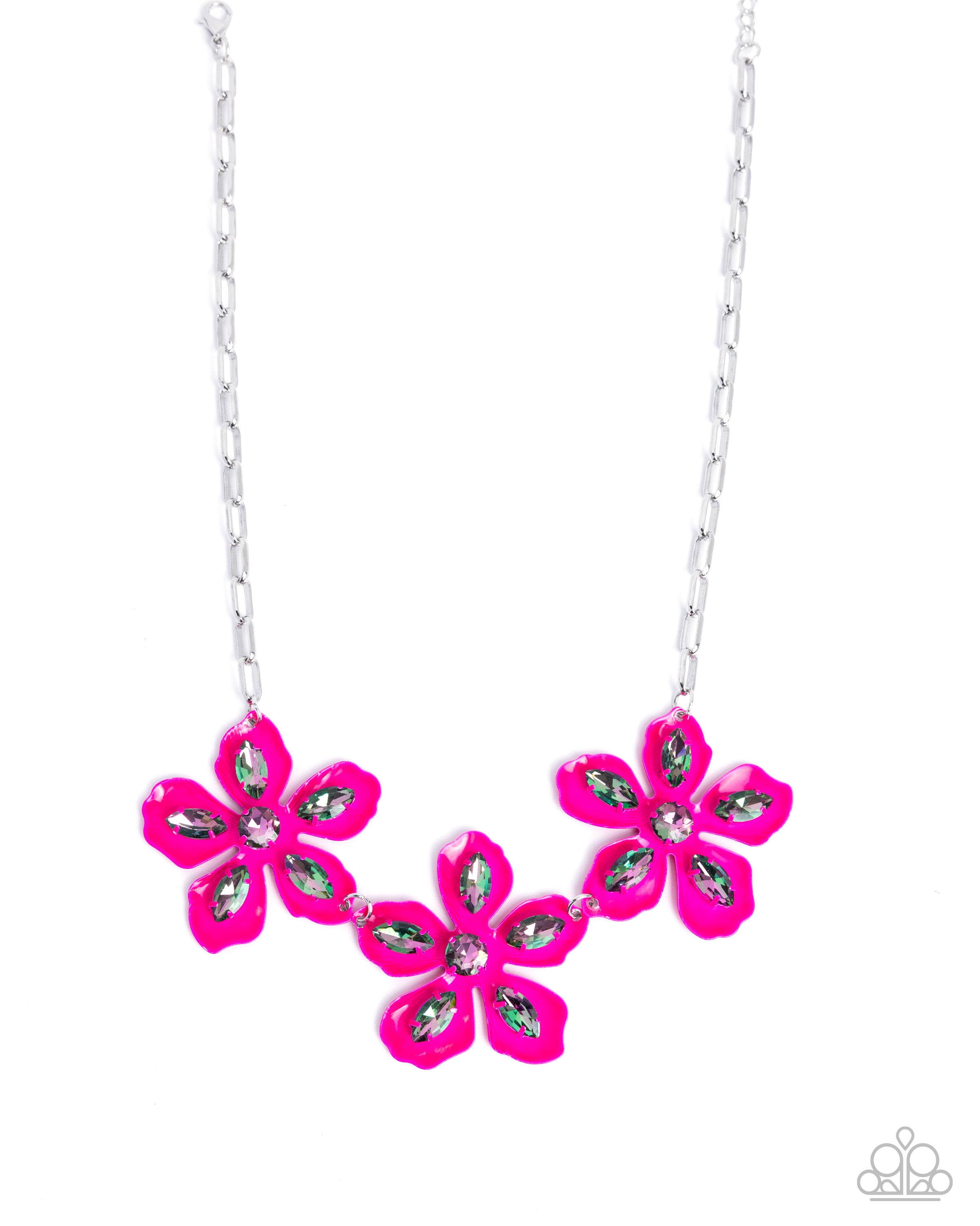 Prismatic Prestige - pink - Paparazzi necklace – JewelryBlingThing