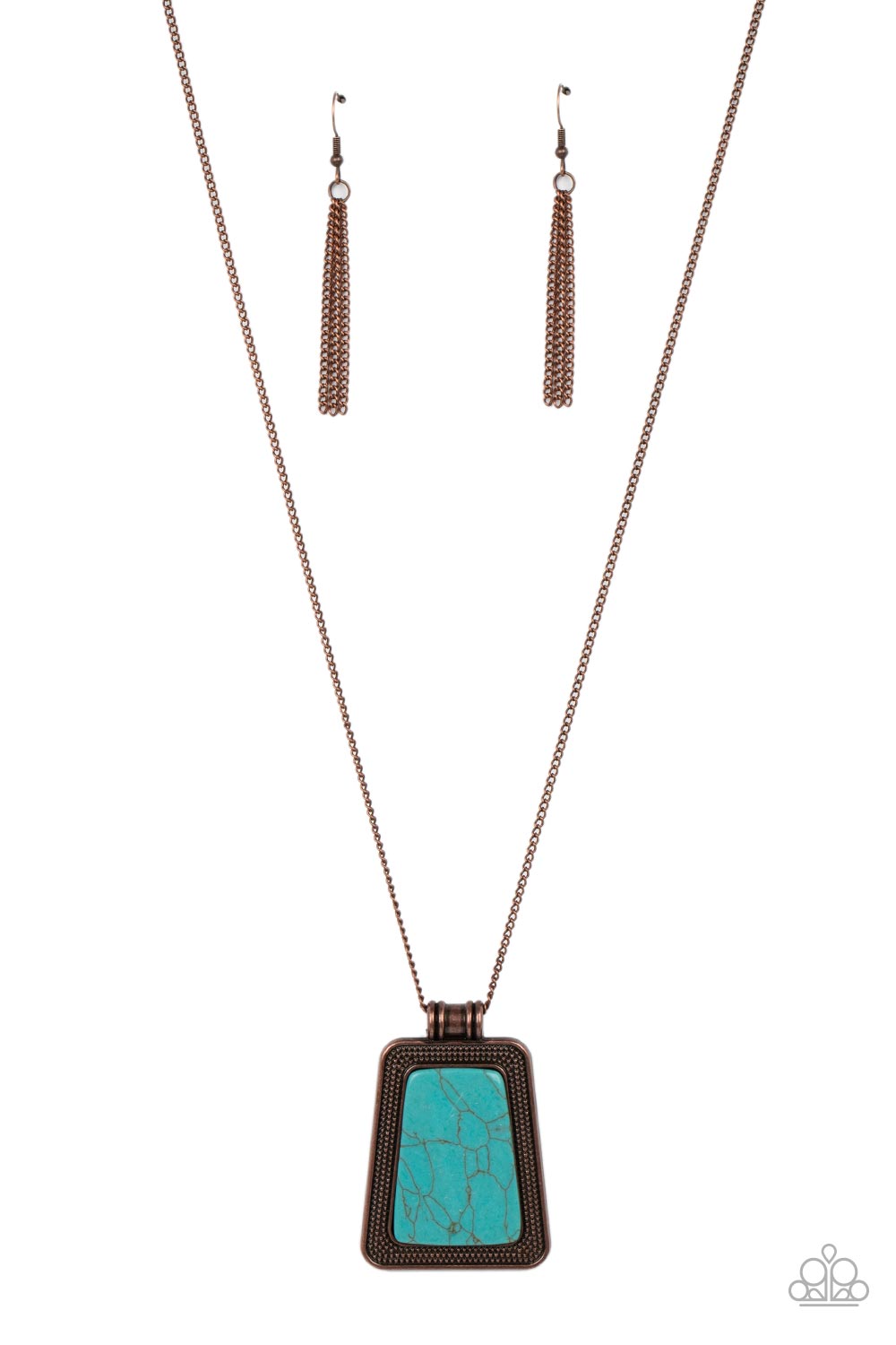 Private Plateau - copper - Paparazzi necklace