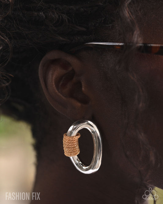 Prized Power - multi - Paparazzi earrings