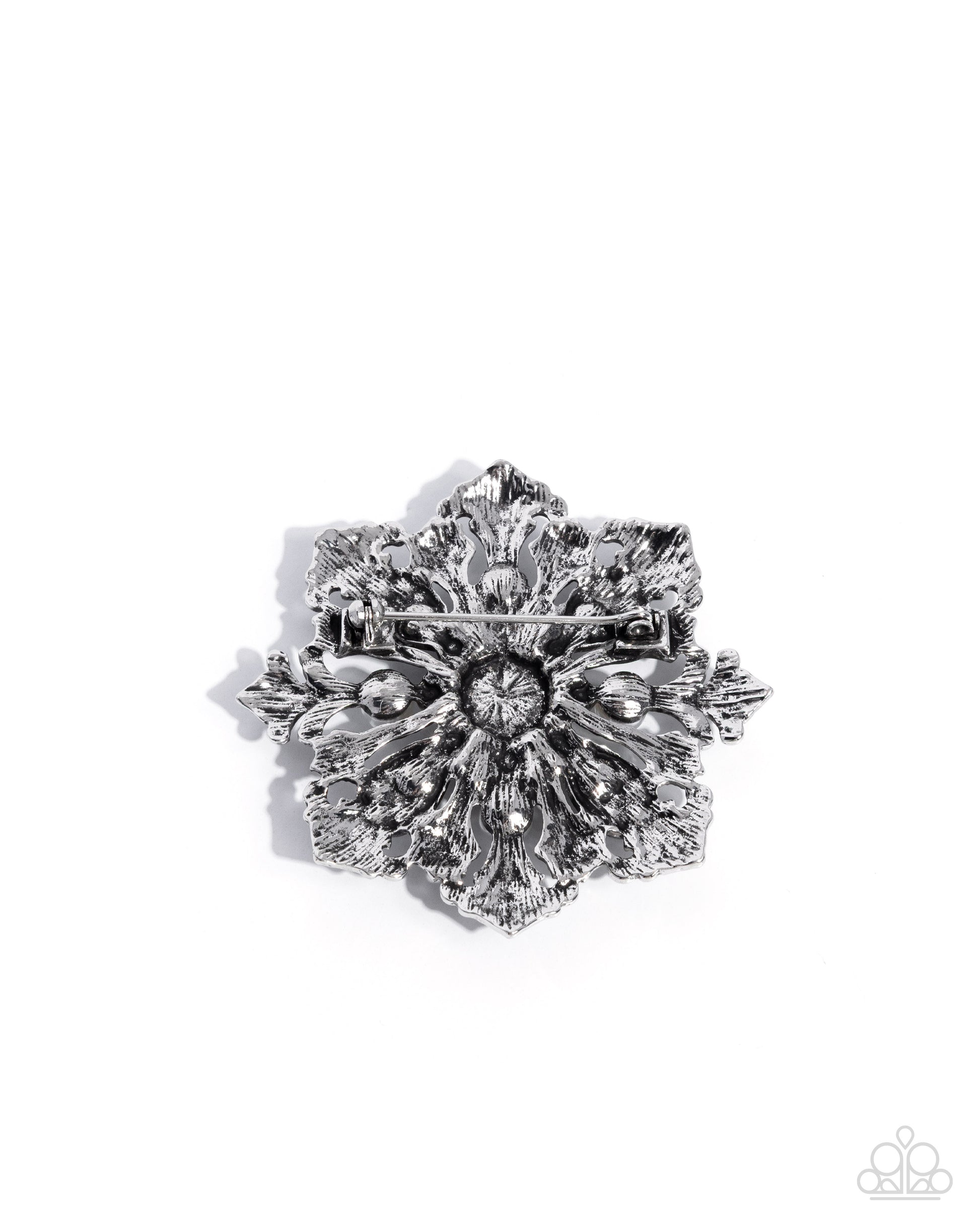 Professional Pairing - white - Paparazzi brooch