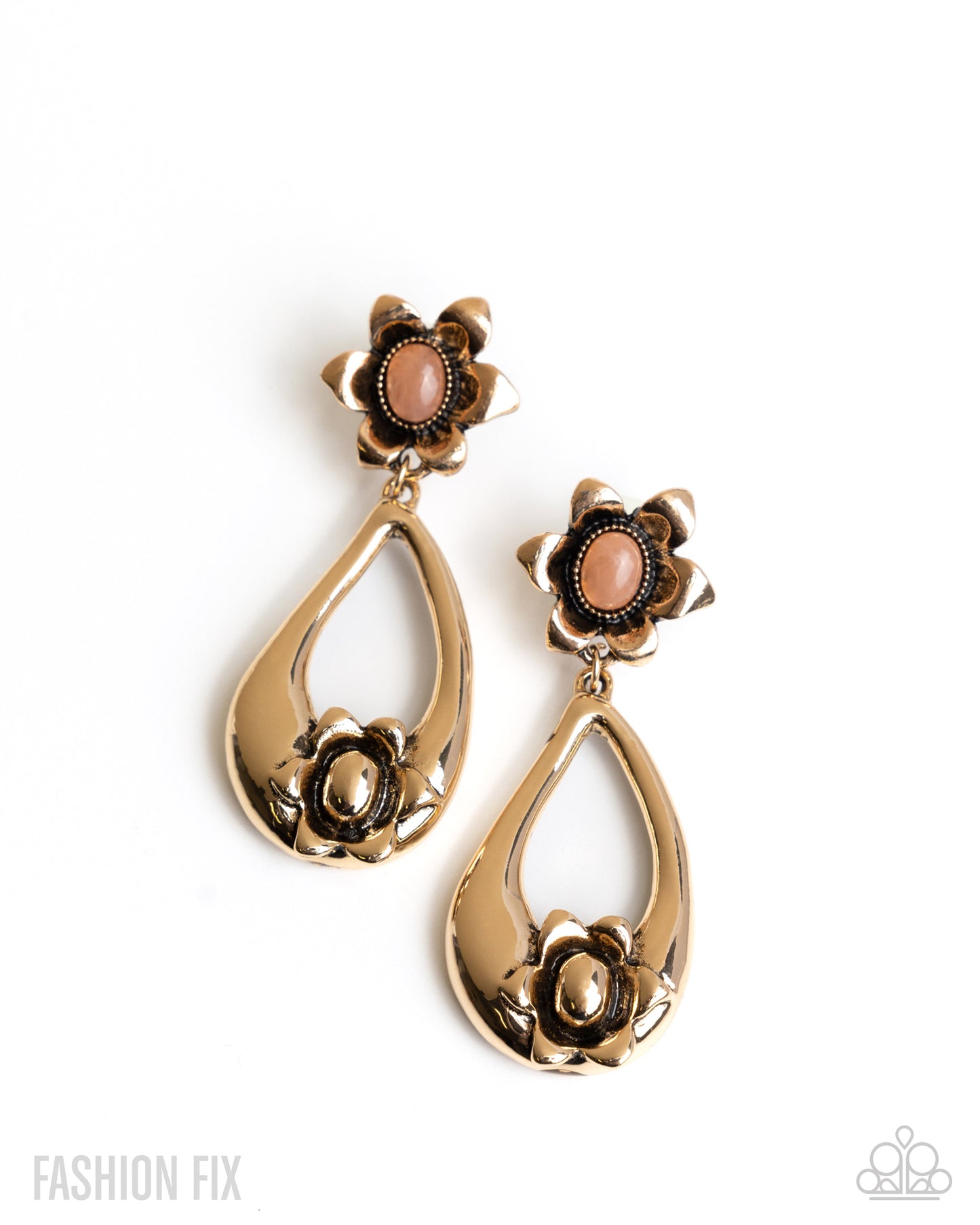 Profound Plenty - orange - Paparazzi earrings