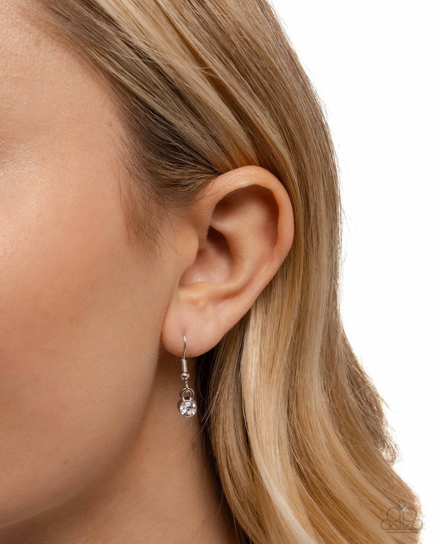 Promise Ring - white - Paparazzi necklace