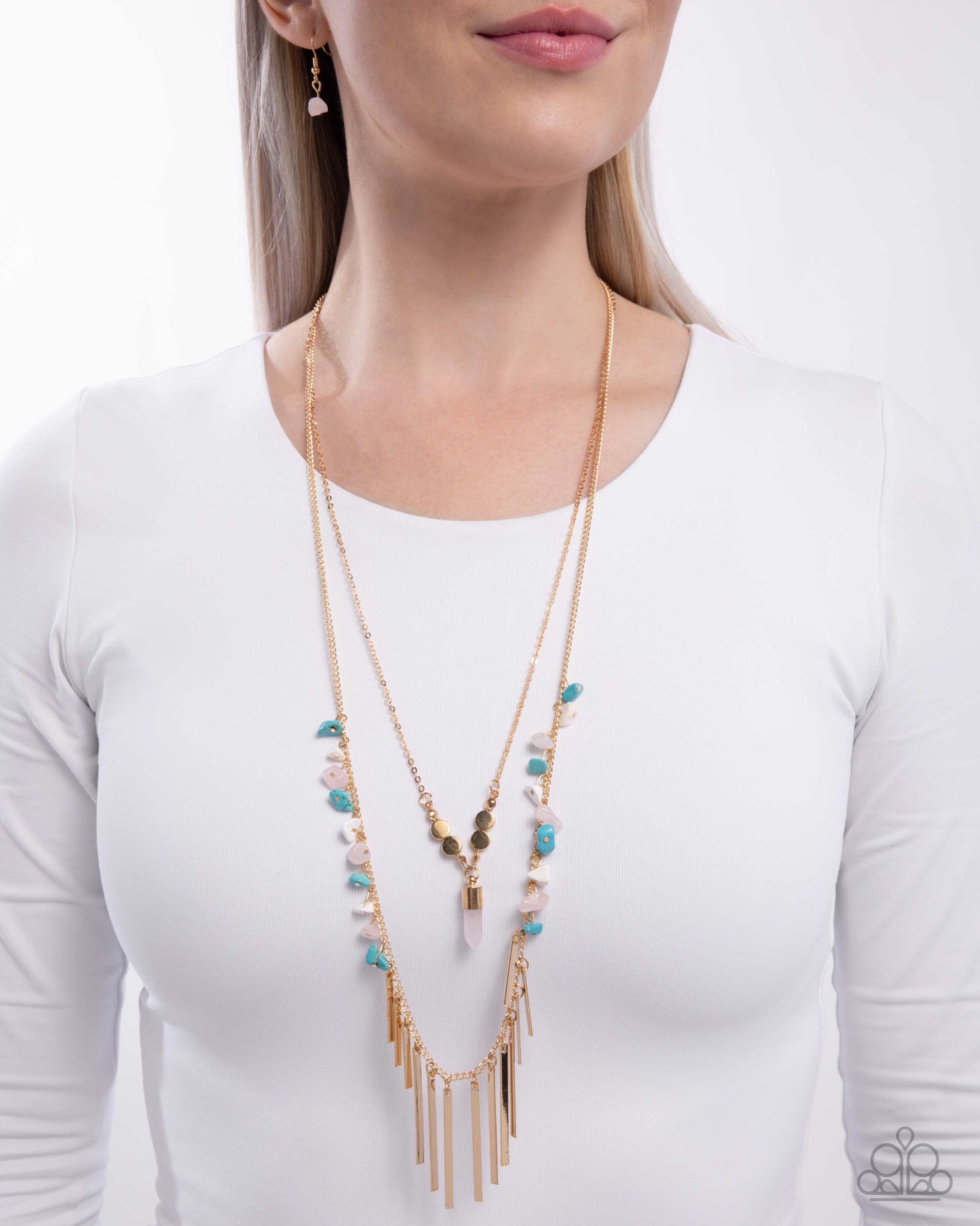 Promising Progress - gold - Paparazzi necklace