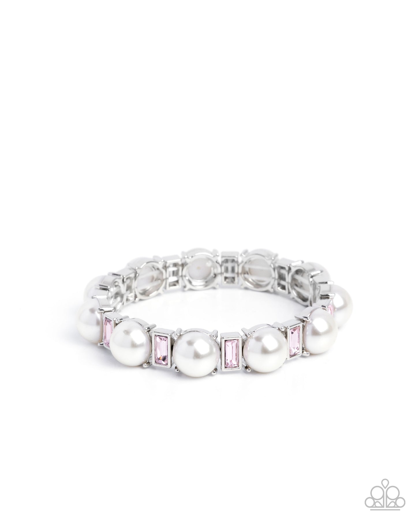 Pronged Palace - pink - Paparazzi bracelet