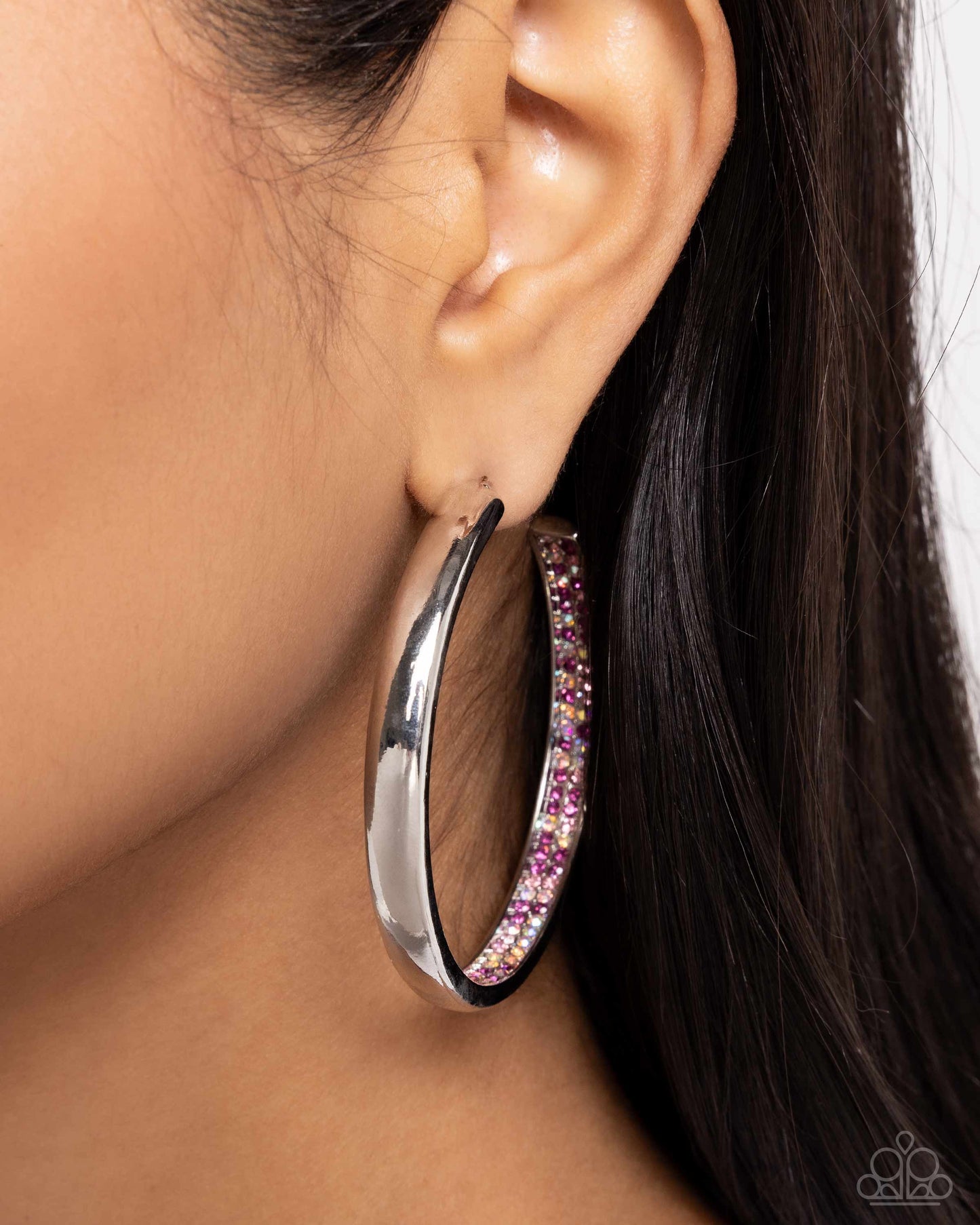 Proper Pizzazz - pink - Paparazzi earrings