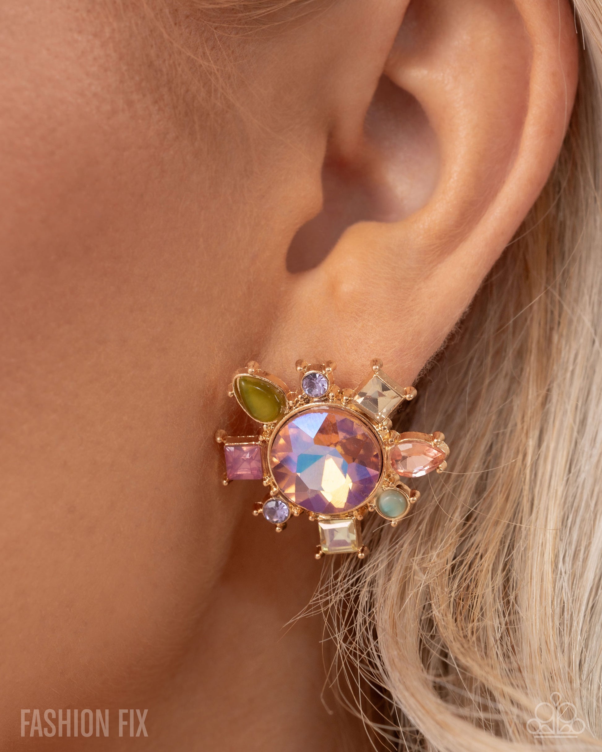 Proper Polish - multi - Paparazzi earrings