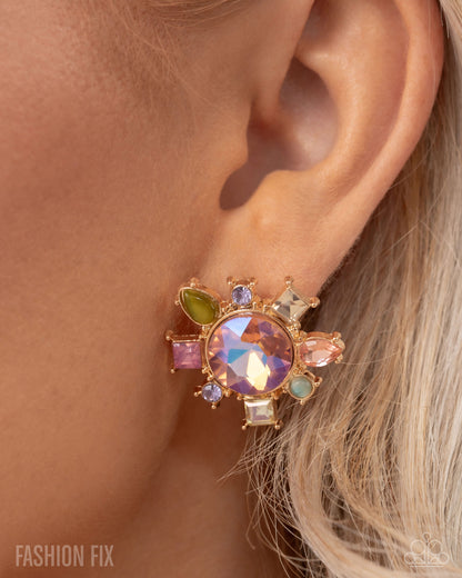 Proper Polish - multi - Paparazzi earrings