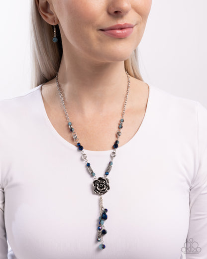 Pruning Promise - blue - Paparazzi necklace