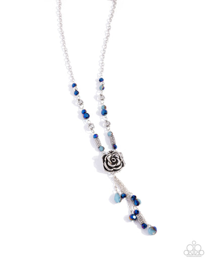 Pruning Promise - blue - Paparazzi necklace