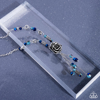 Pruning Promise - blue - Paparazzi necklace