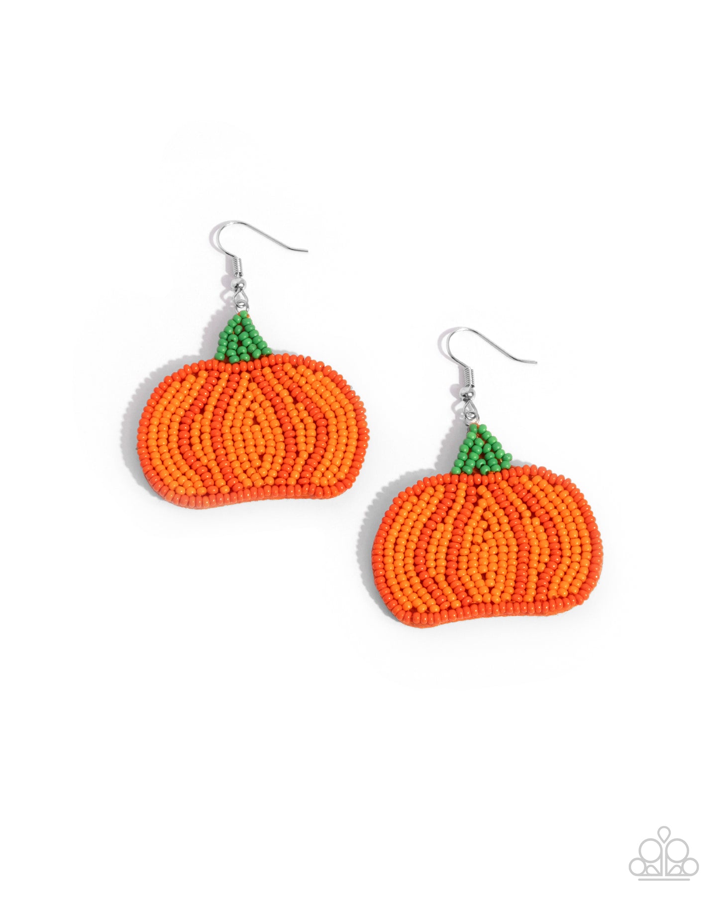 Pumpkin Pizzazz - orange - Paparazzi earrings