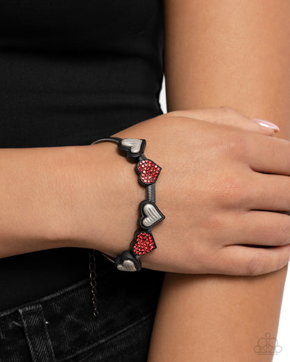 Pure Chemistry - red - Paparazzi bracelet