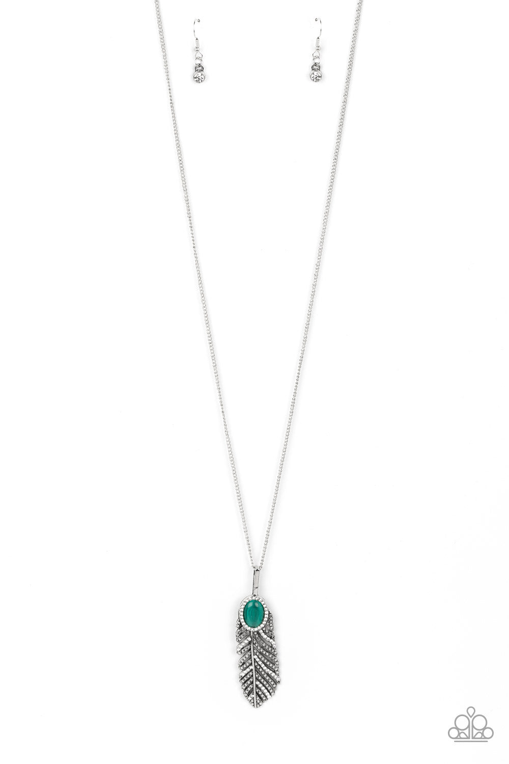 Pure QUILL-Power - green - Paparazzi necklace